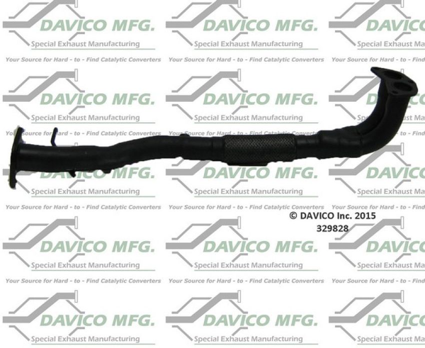 Davico Mfg 329828 Prebent exhaust pipe
