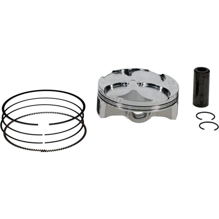 Vertex Pistons 24579A Vertex Piston 22-24 Honda CRF 250 R 250cc Forged High Compression Piston Kit 14.4:1 Comp.