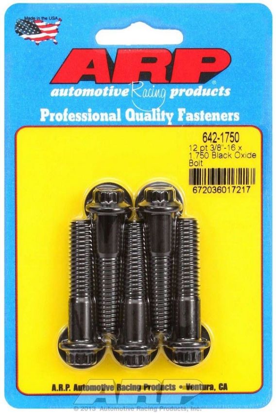 ARP ARP642-1750 Bolt Kit - 12pt. (5) 3/8-16 x 1.750