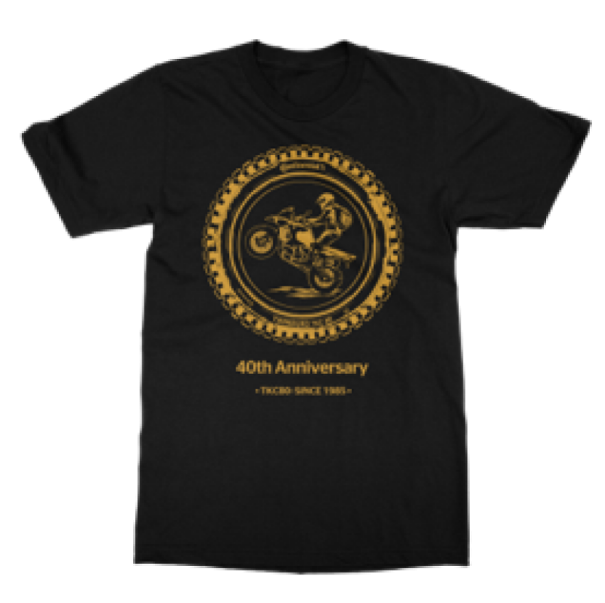 Continental Tire con2WH-CO-APP-TKC80-SINGLE-M Continental TKC80 40th Anniversary T-Shirts - Medium