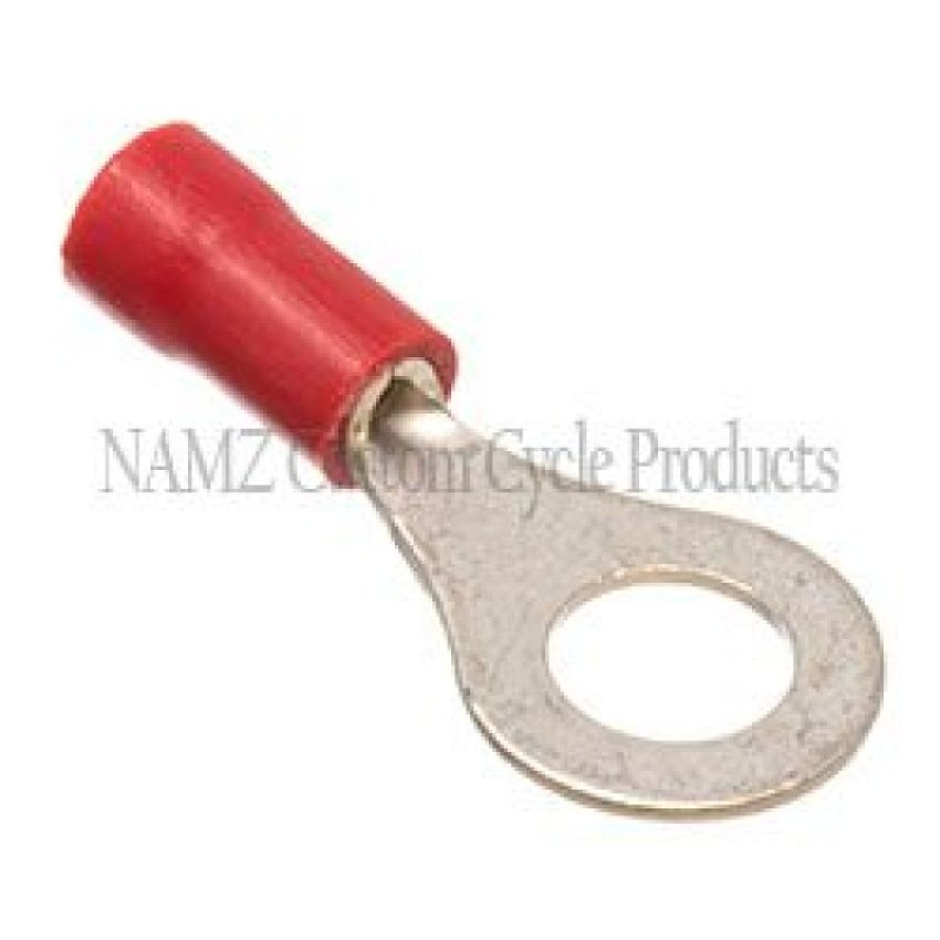 NAMZ NIS-19070-0023 PVC Ring Terminals .25in. / 22-18g (25 Pack)