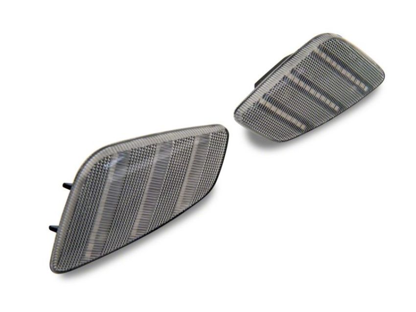 Raxiom J166835 97-06 Jeep Wrangler TJ Axial Series LED Side Marker Lamps- Clear