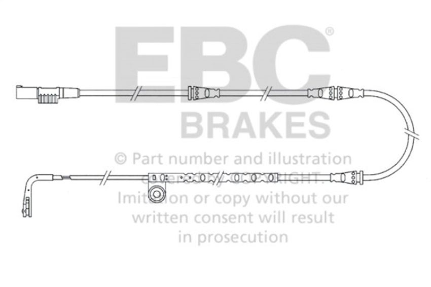 EBC Brakes EFA151 Brake Wear Lead Sensor Kit