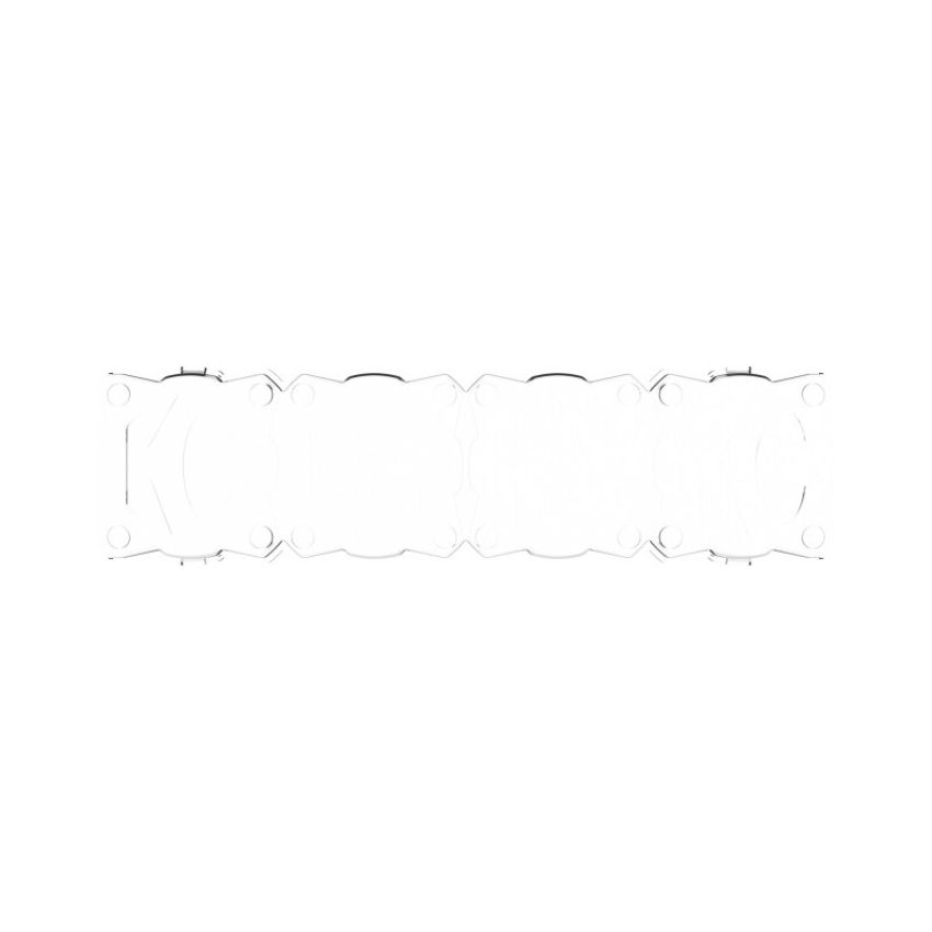 KC HiLiTES 5332 KC Shield FLEX ERA LED Bar 10in Clear EA