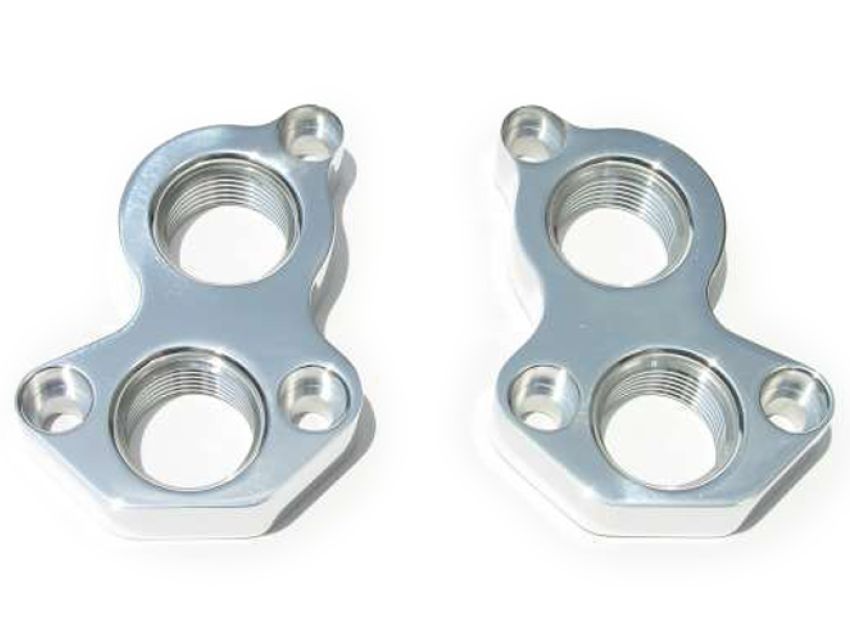 MEZIERE MEZWP89U GM LS Block Adapter - Polished