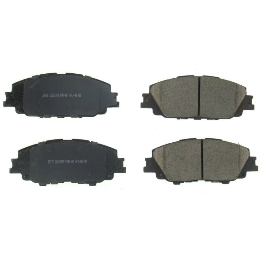 PowerStop 16-2176 PowerStop - Z16 Low-Dust Ceramic Brake Pads