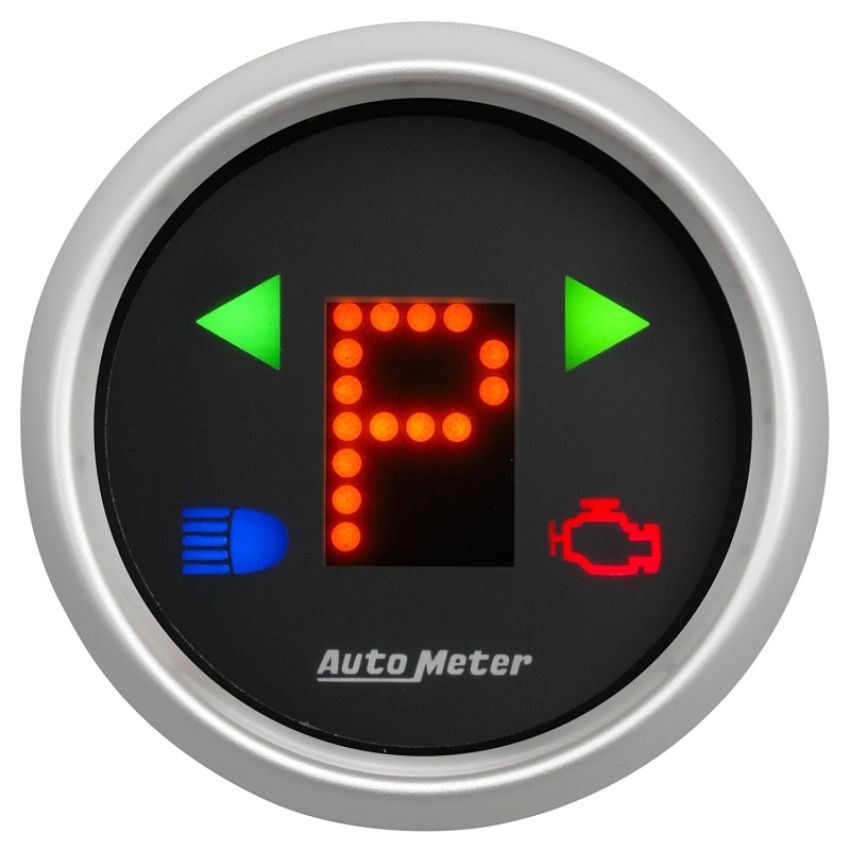 AUTOMETER ATM3359 2-1/16 Gauge PRNDL+ Black Face