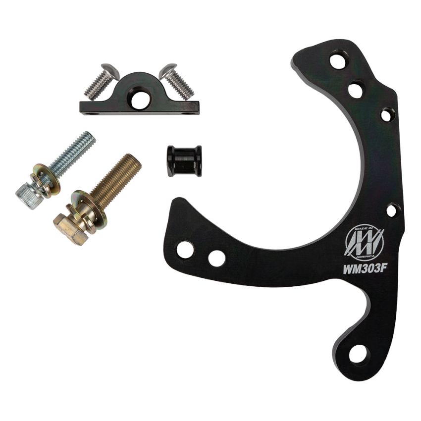 WEHRS MACHINE WEHWM303F Caliper Bracket Metric Front Mustang II /Pinto
