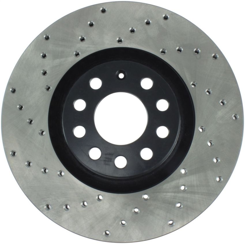 Stoptech 128.33096R 01-06 Audi All Road / 05-09 A4/A4 Quattro / 6/99-04 A6 Quattro Drilled Right Front Rotor