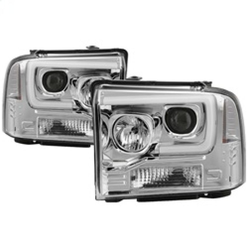 SPYDER 5084682 Projector Headlights - Version 2 - Light Bar DRL - Black