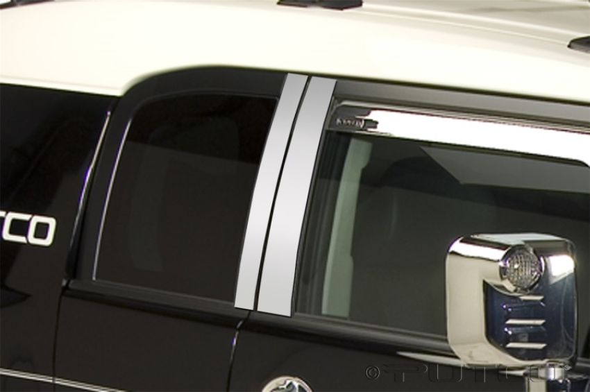 Putco 402622 07-14 Toyota FJ Cruiser - 4pcs Stainless Steel Pillar Posts Classic
