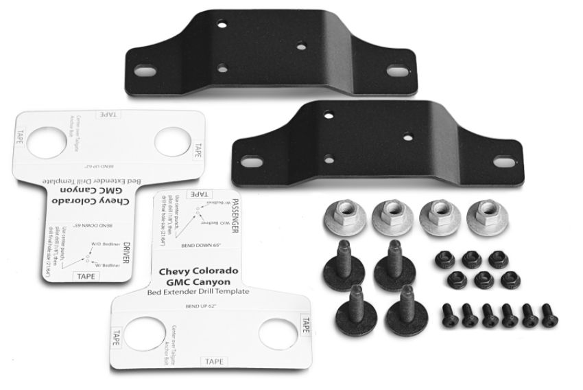 AMP Research 74611-01A 19-22 Chevrolet/GMC Colorado/Canyon Bedxtender HD Kit - Black
