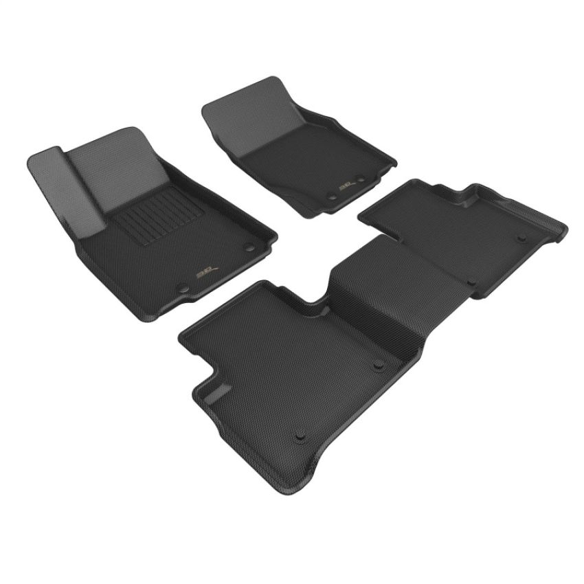 3D MAXpider L1JP02601509 22-23 Jeep Grand Cherokee Kagu Floor Mat- Black R1 R2 R3