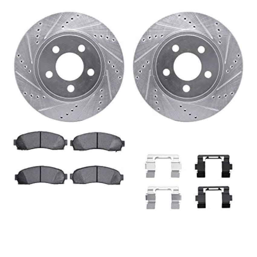 Dynamic Friction 7512-99480 Rotor Kit
