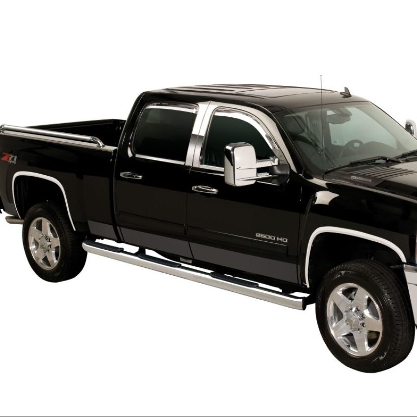 Putco 9751238BP 14-18 GMC Sierra LD Standard Cab - 8ft Bed (10pcs) Black Platinum Rocker Panels