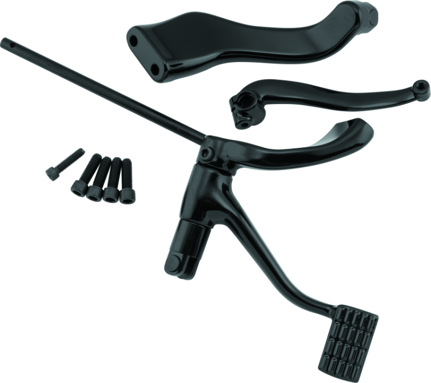 Bikers Choice 492094 14-Up Sportster 2 Inch Extended Mid Control Kit Black