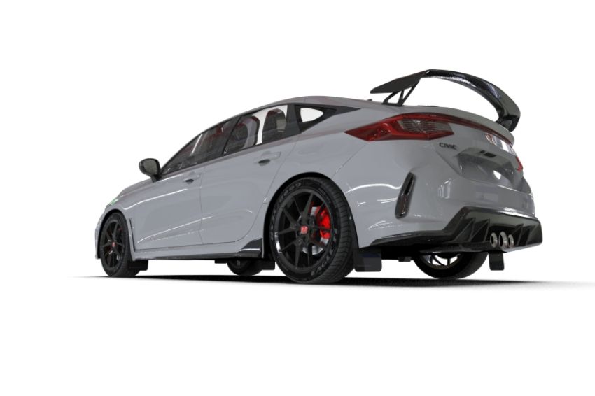 Rally Armor MF97-UR-BLK-GRY Black Mud Flap/Grey Logo