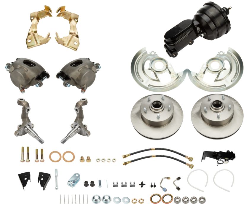 RIGHT STUFF DETAILING RSDAFXDC02CY 67-69 GM F-Body Disc Brake Conversion