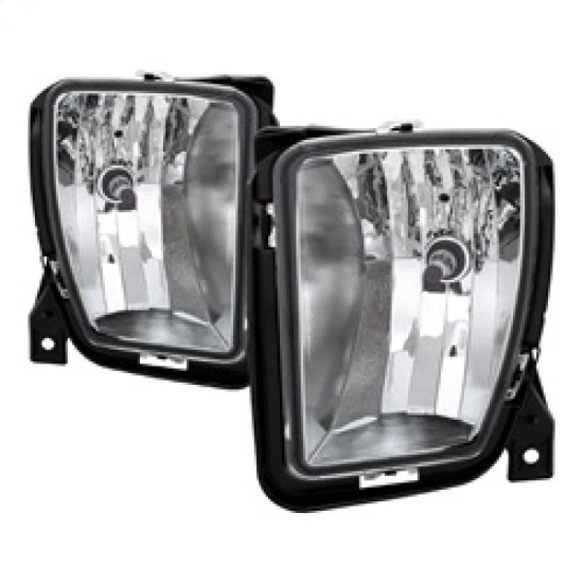 SPYDER 9040887 OEM Style Fog Lights With Universal Switch- Clear