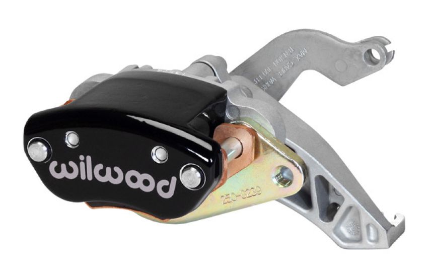 Wilwood 120-12069-BK Caliper-MC4 Mechanical-R/H - Black w/ Logo 1.19in Piston .81in Disc