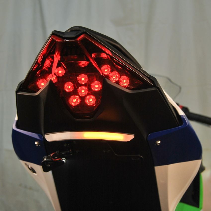 New Rage Cycles N500-FE-T 24+ Kawasaki 500 Ninja Base Fender Eliminator Tucked