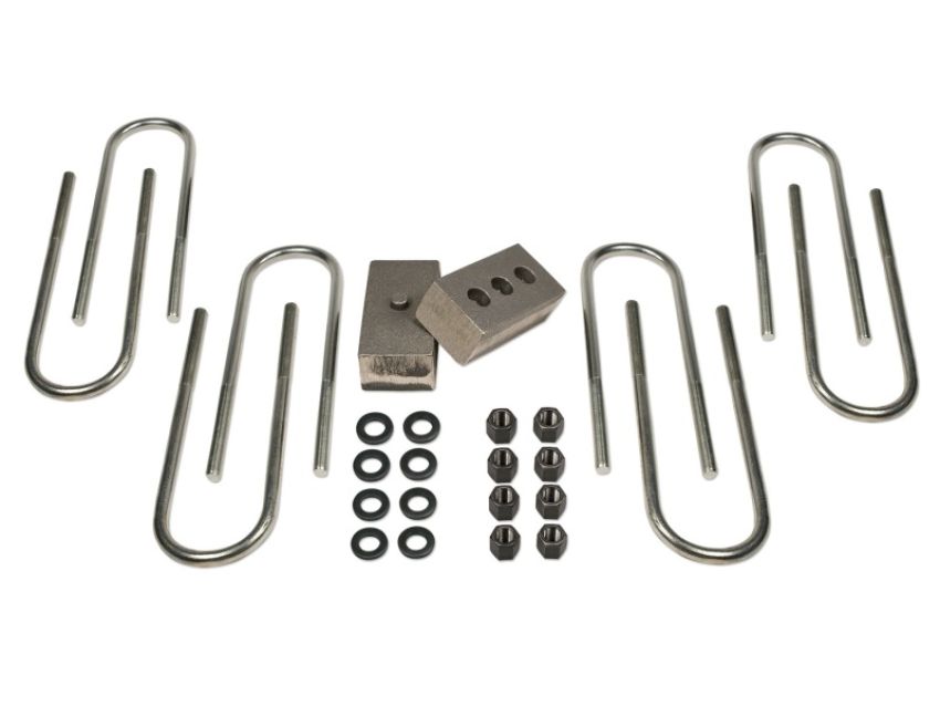Tuff Country 97095 03-13 Ram 2500 / 03-22 3500 4wd (w/3.5 or 4in Rear axle) 2in Rear Block & U-Bolt Kit