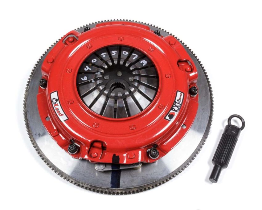 McLeod Racing 6405507M McLeod RXT Twin Assy LS 6Blt Crk 1-1/8 X 26 Spline Brz Facing 168