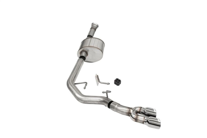 Corsa Performance 21144 3.0in. Front of Tire Exit Catback Exhaust System with Twin 3.5in. Tips