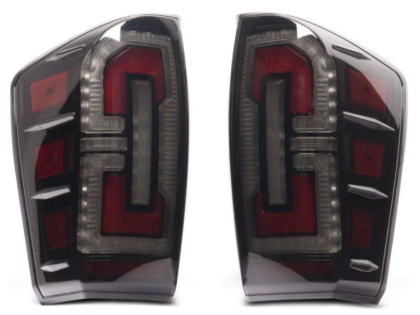 Raxiom TT32385 16-23 Toyota Tacoma LED Tail Lights- Blk Housing (Smoked Lens)