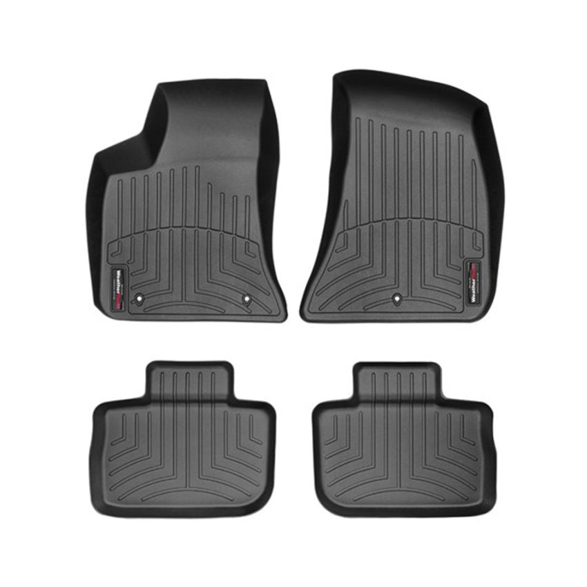WEATHERTECH WEA44379-1-2 Black Front and Rear Flo orliners 11-   Charger