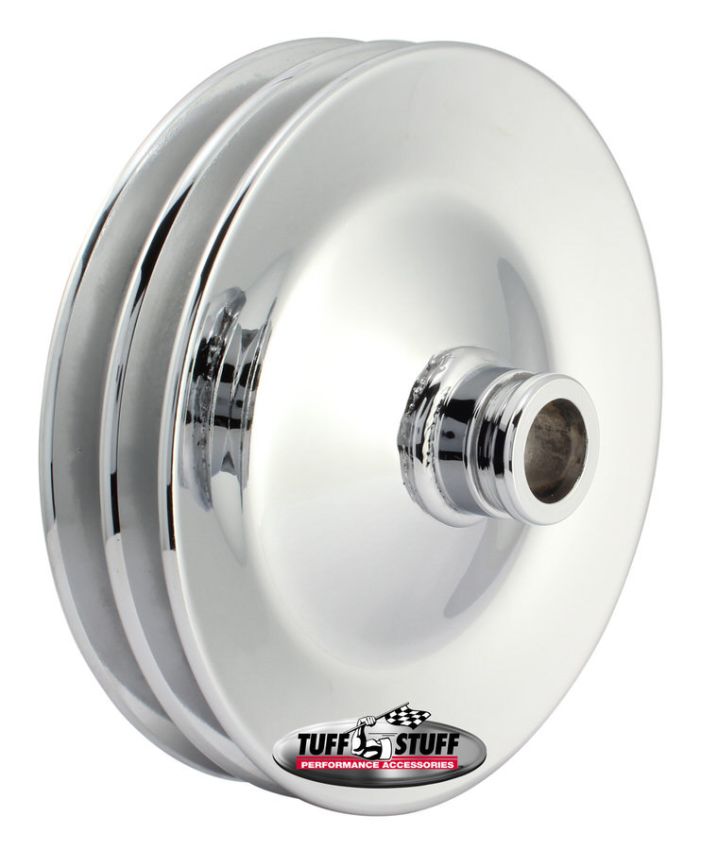 TUFF-STUFF TFS8486A Double V-Groove Power Steering Pump Pulley