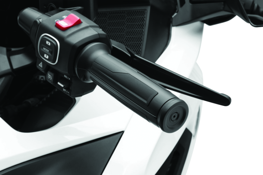 Kuryakyn 6765 Omni Grips Satin Black