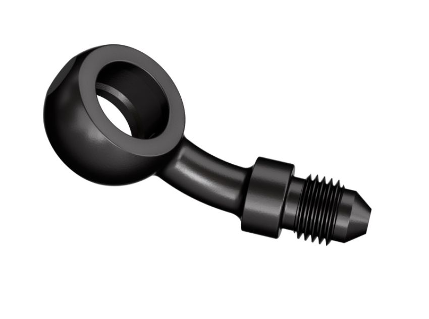 Goodridge P593-03-M12ZBK 35 Deg Banjo Adaptor for M12 Bolt