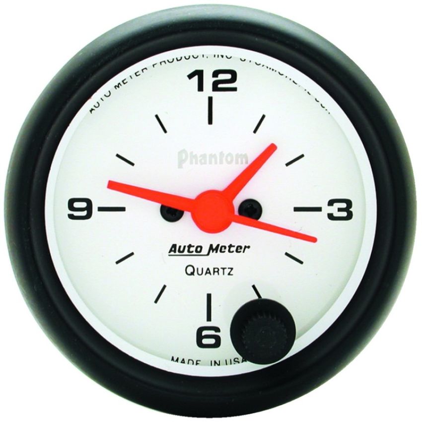 AutoMeter 5785 GAUGE, CLOCK, 2 1/16