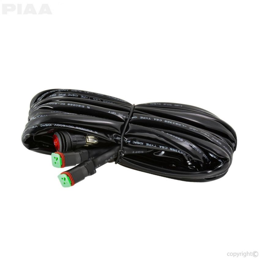PIAA 34073 PIAA DT Two Lamp Harness/Switch