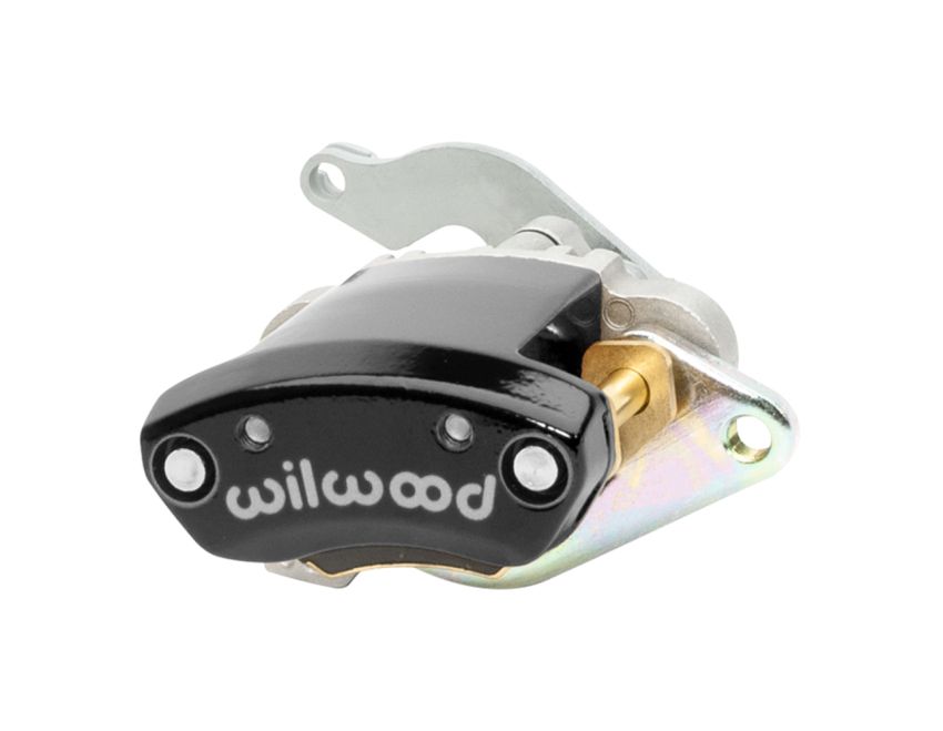 Wilwood 120-15485-BK Caliper - MC4 Mechanical Left Hand - Black 1.19in Piston 1.10in Rotor - Black