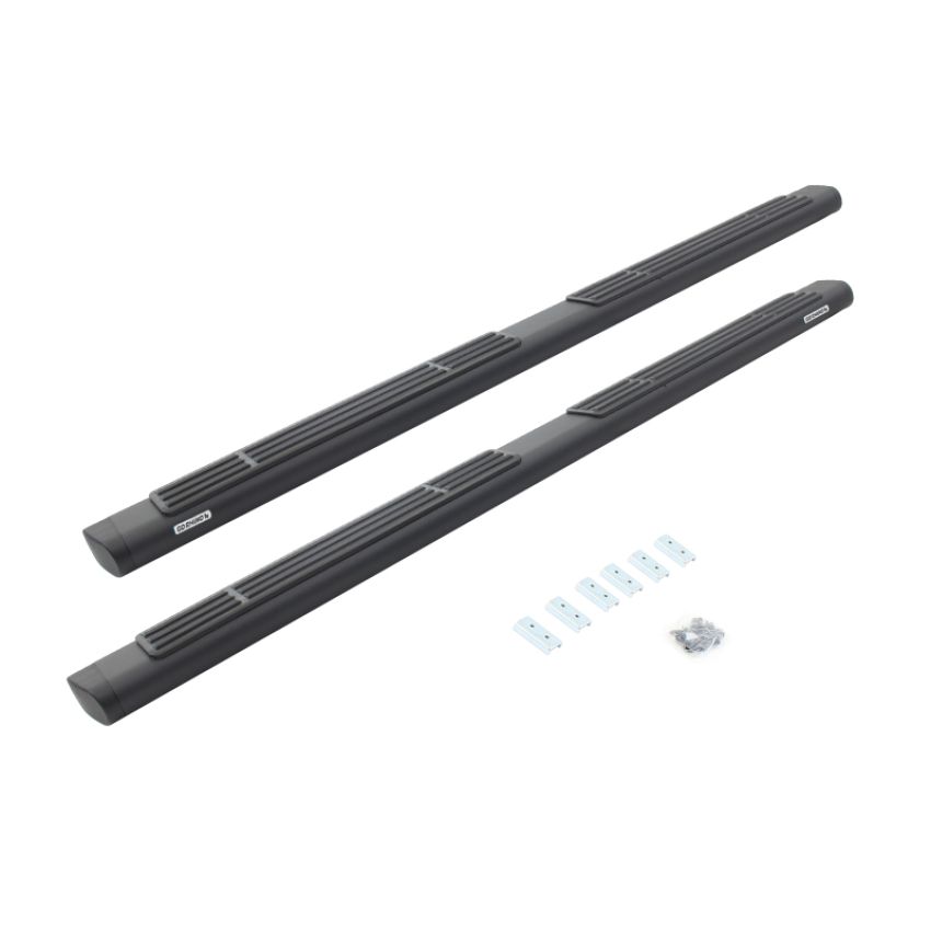 Go Rhino 660080T 6in OE Xtreme SideSteps - Tex Blk - 80in