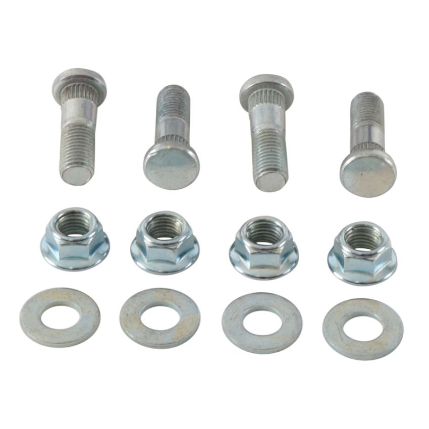 All Balls Racing 85-1066 87-90 Suzuki LT-500R Wheel Stud & Nut Kit Rear