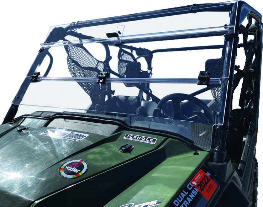 QuadBoss 375781 16-22 Honda SXS1000 Pioneer 1000 Windbreak Folding Windshield