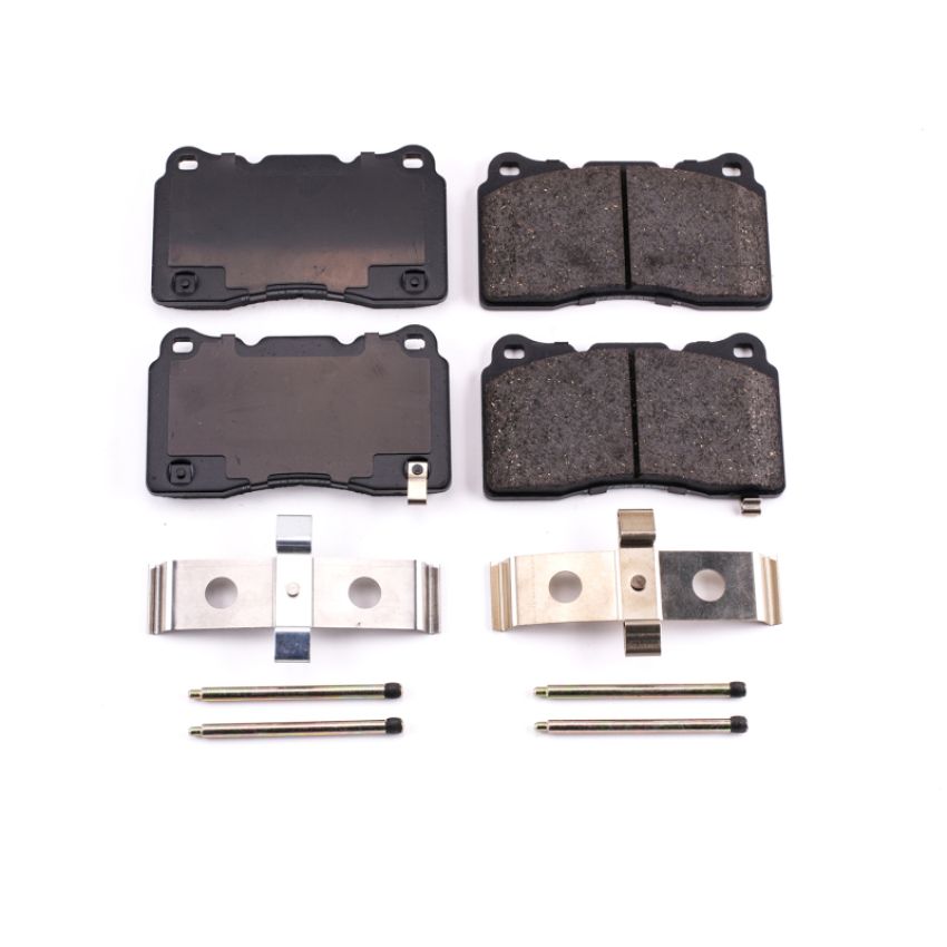 PowerStop 17-1001 PowerStop - Z17 Low-Dust Ceramic Brake Pads with Hardware
