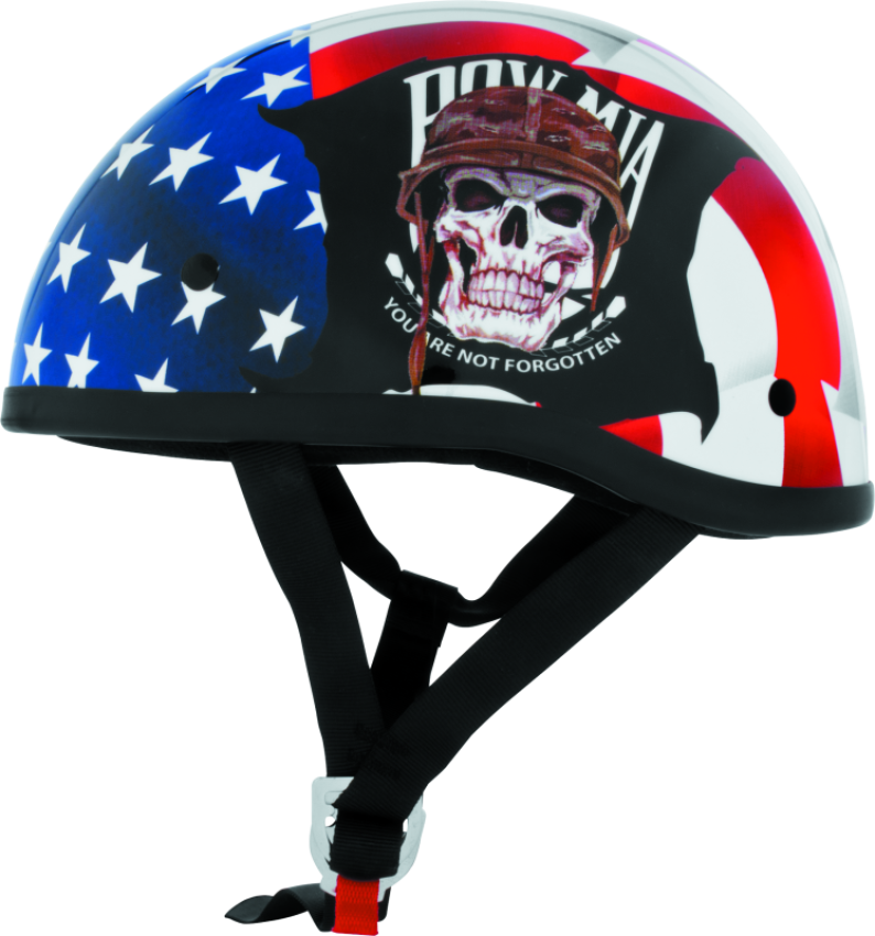 Skid Lid 646957 s POW MIA Original Helmet - Small