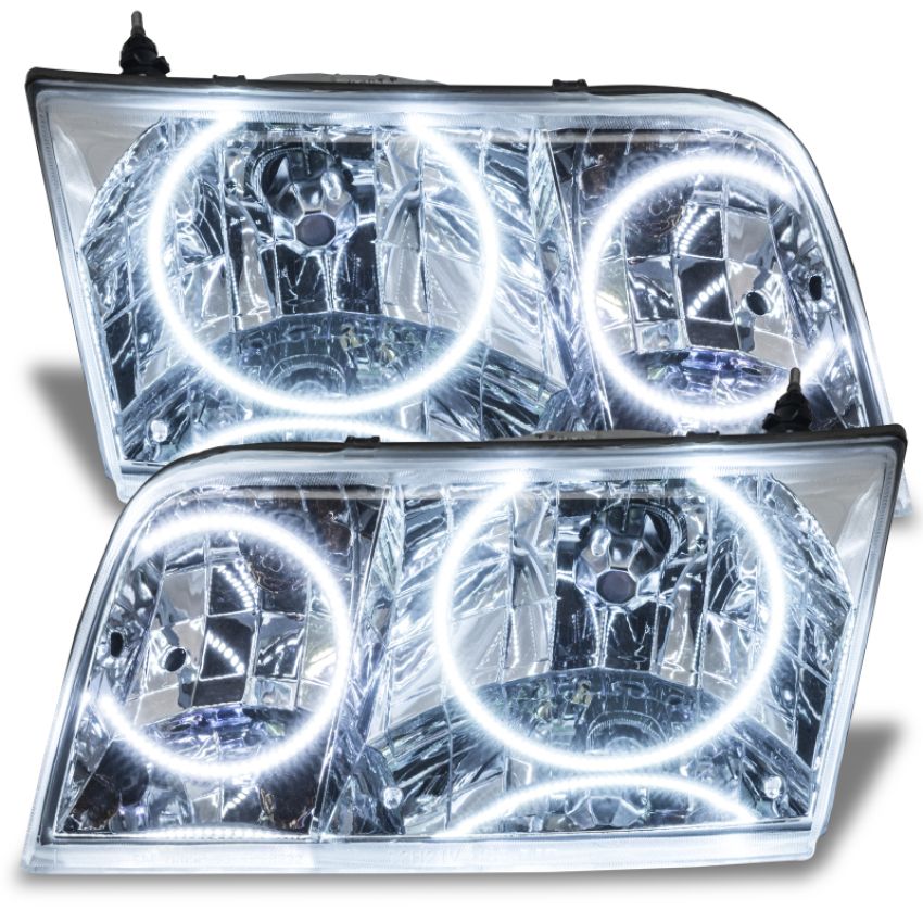 Oracle Lighting 7724-001 SMD Pre-Assembled Headlights, Chrome Bezel, Halogen, White