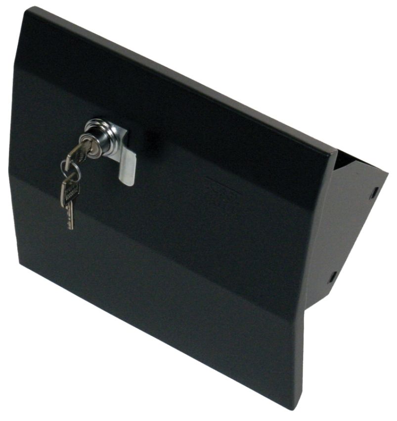 Tuffy Products 149-01 Tuffy Glove Box W/ Keyed Lock For Jeep Wrangler Jk Black