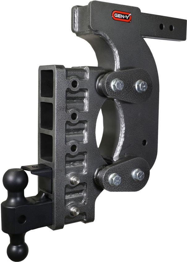 GEN-Y Hitch GH-1525 Gen-Y The Boss Torsion-Flex 2.5in Receiver 18in Drop Hitch w/Dual-Ball/Pintle Lock/Stab Kit