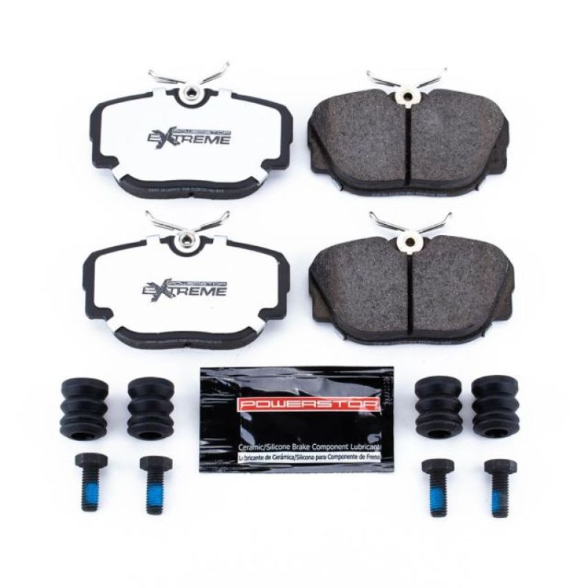 PowerStop Z26-493 PowerStop - Z26 Performance Carbon-Fiber Ceramic Brake Pads with Hardware Kit