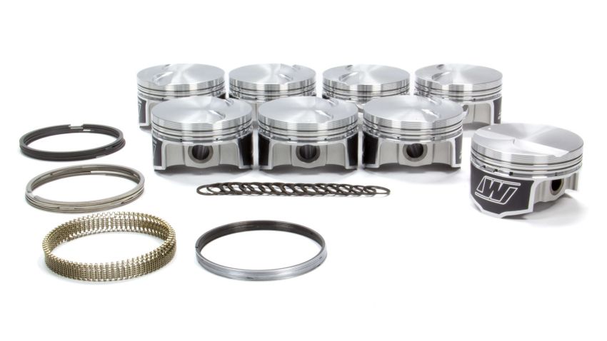 Wiseco K398X1 Piston Set, Chevrolet, LS, 4.010 in. Bore, Professional, Set of 8