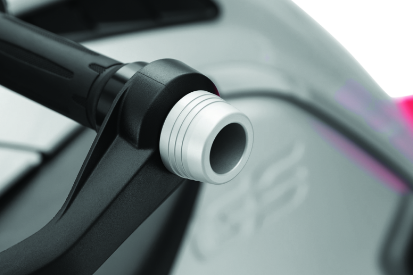 Kuryakyn 3806 Lodestar Handlebar Slidres-BMW-Silver