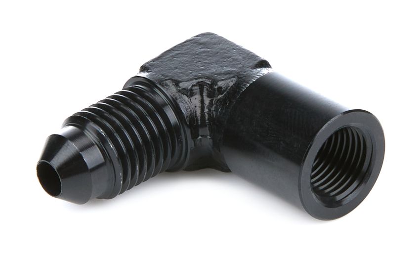 QUICKCAR RACING PRODUCTS QRP61-723 Aluminum 90 Female 1/8in NPT to -4an Male