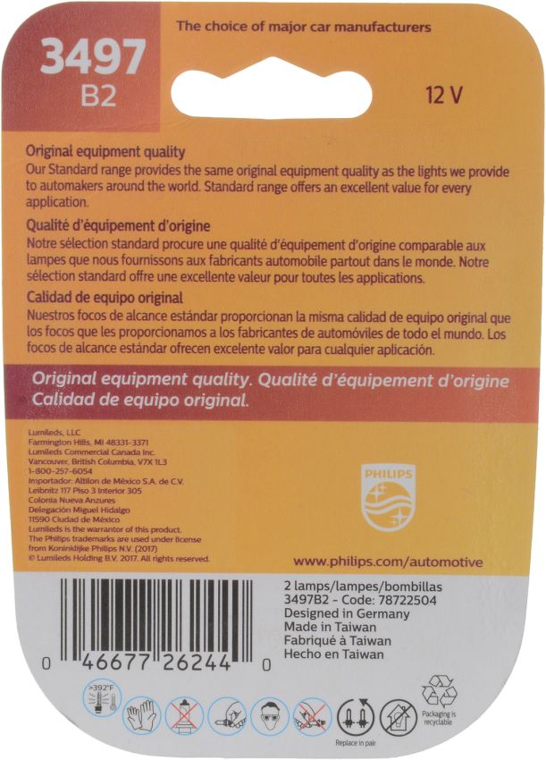Philips 3497B2 Philips Standard Miniature 3497