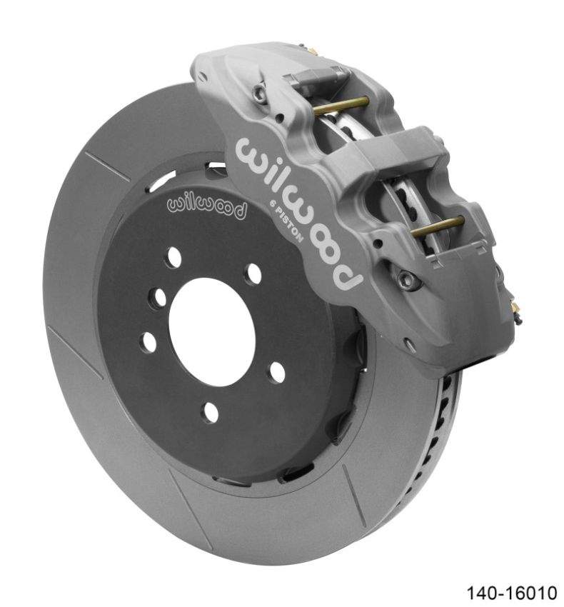 Wilwood 140-16010 AERO6 Front Brake Kit 14.00 Slotted 96-99 BMW M3 w/Lines